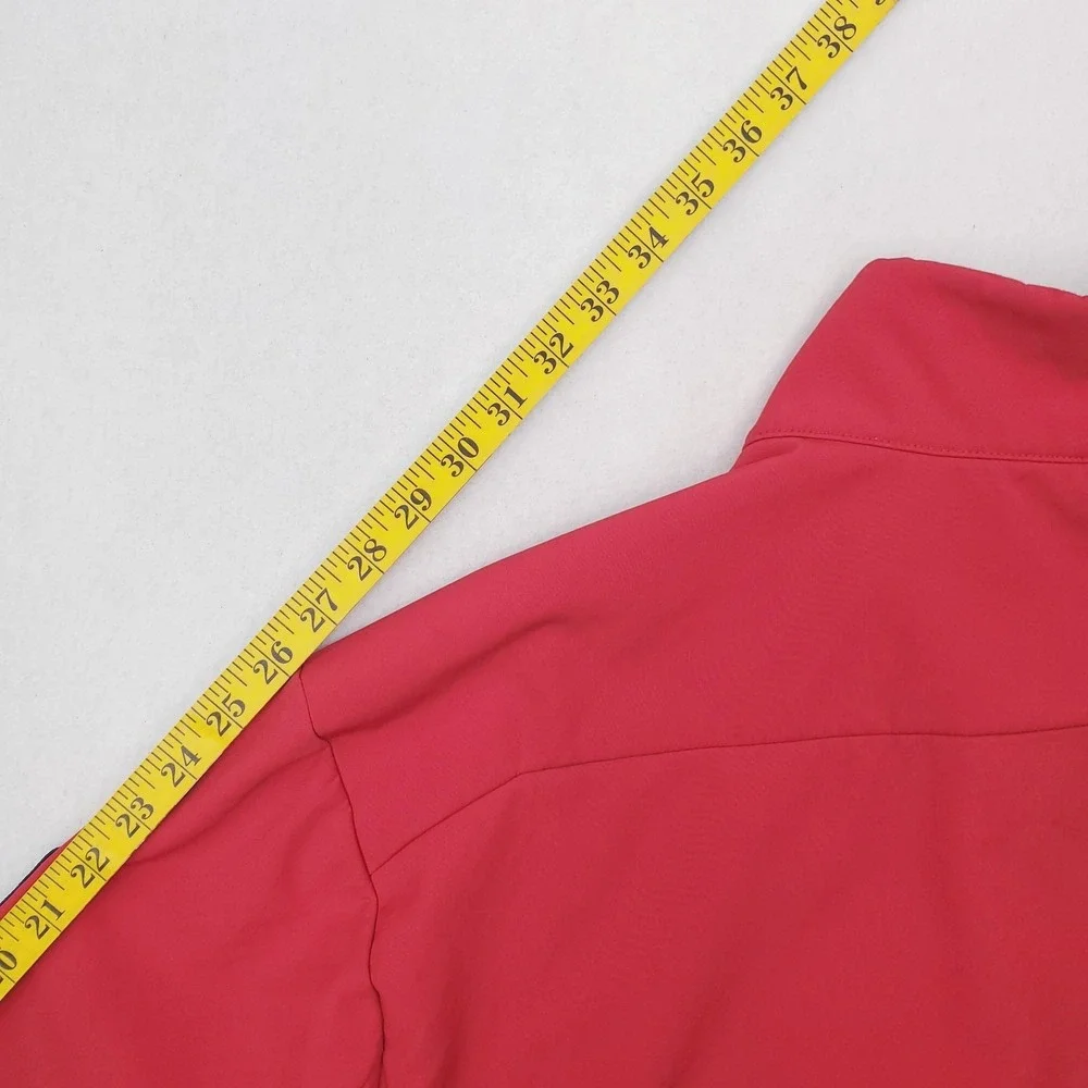 Chick-fil-A Jacket Mens 3XL Red Softshell Breathable Water Wind Resistant